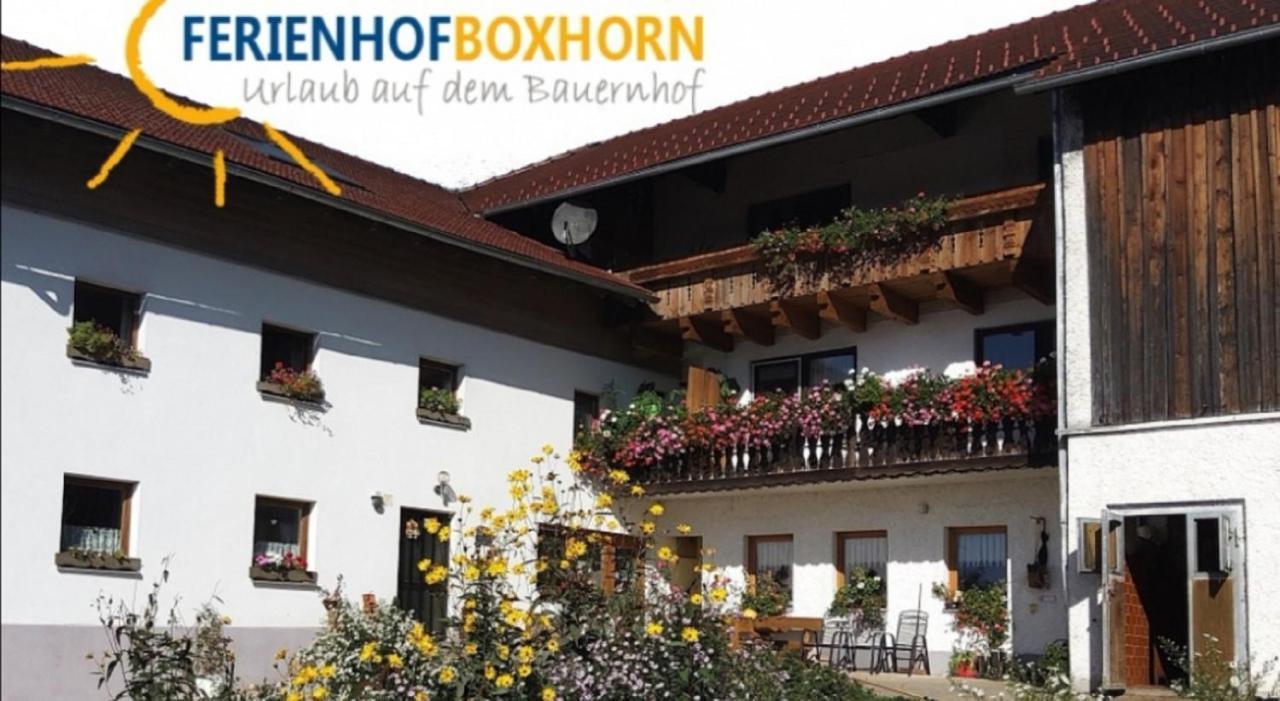 Woferlhof, Ferienhof Boxhorn Böbrach Exteriör bild